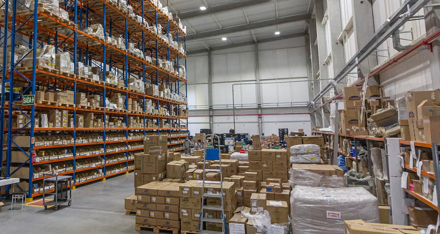 Interior of the Altermed distribution center